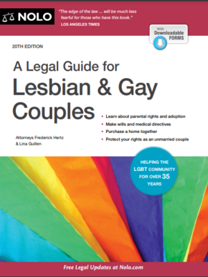 cover image of A legal guide for lesbian & gay couples